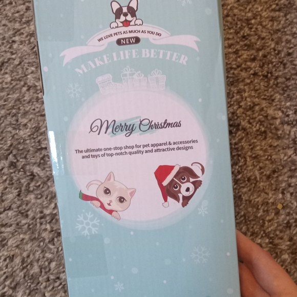 NIP Malier Dog Christmas Stocking - Picture 2 of 3